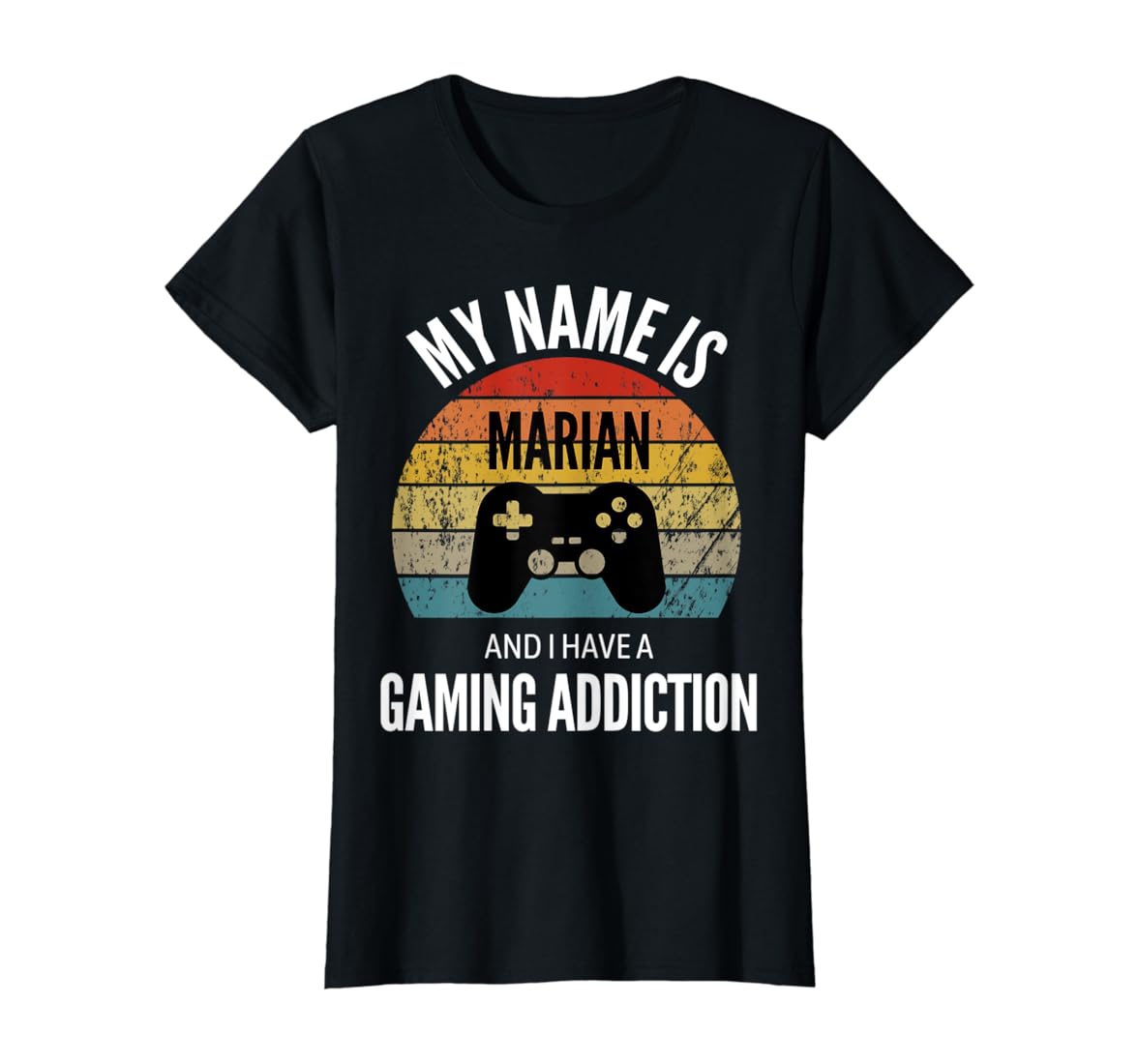 私の名前はマリアンで、ゲーム依存症です Tシャツ